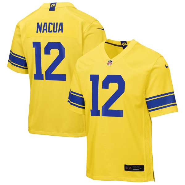 Youth Los Angeles Rams Puka Nacua Classic Sol Game Jersey