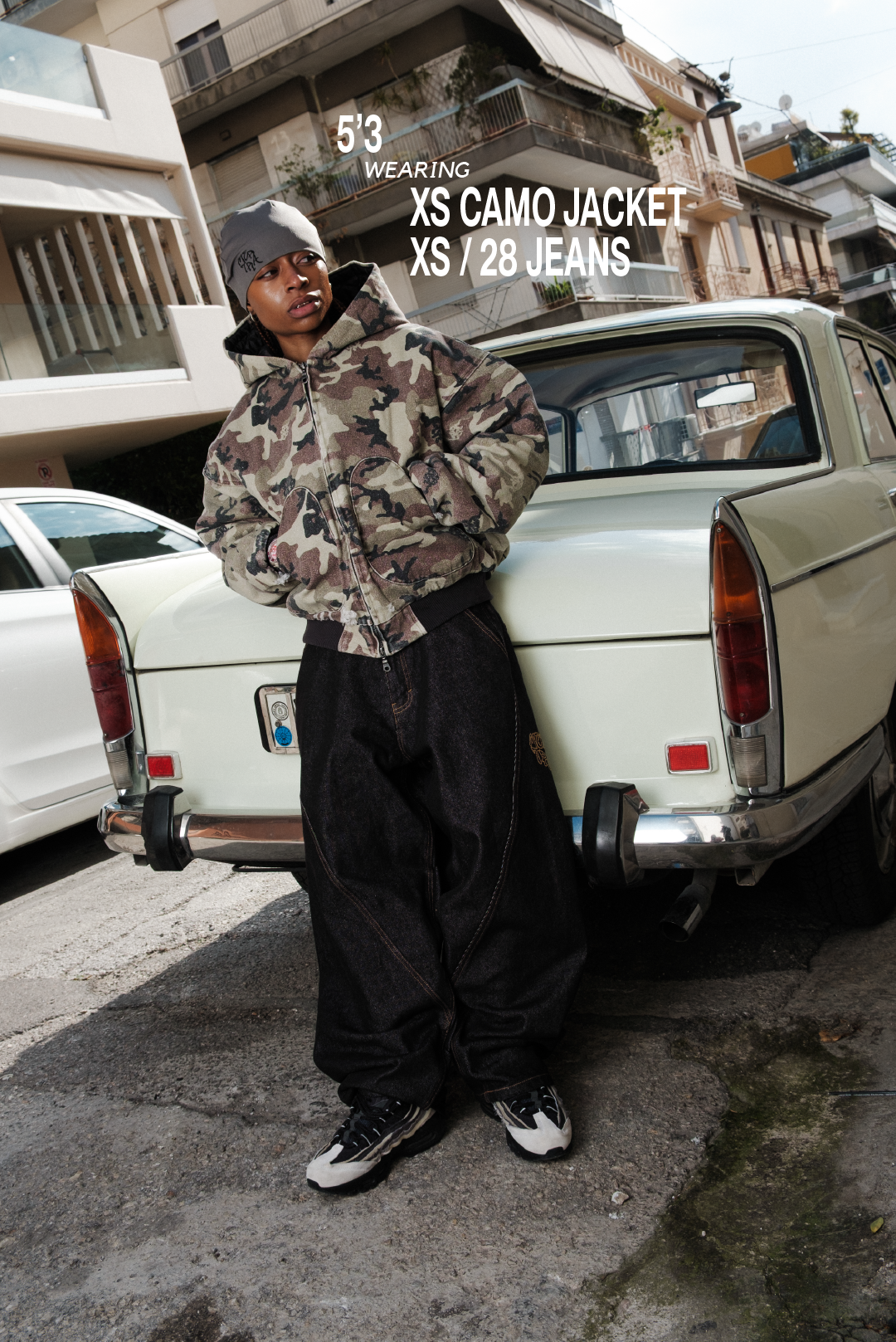 Heavy Duty Jacket (Camo) size reference 1