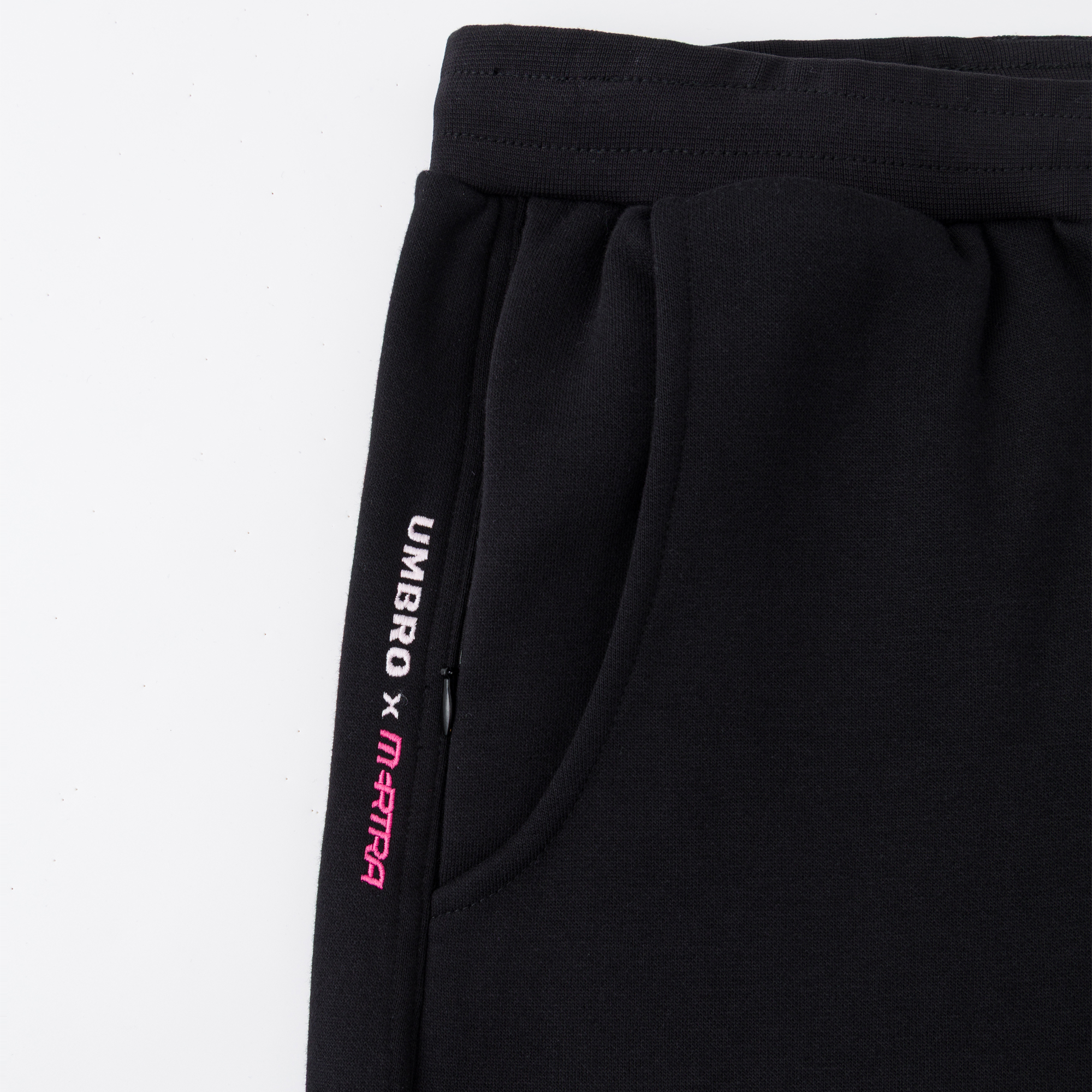 Warm Up Two-Piece Set (Black/Pink)