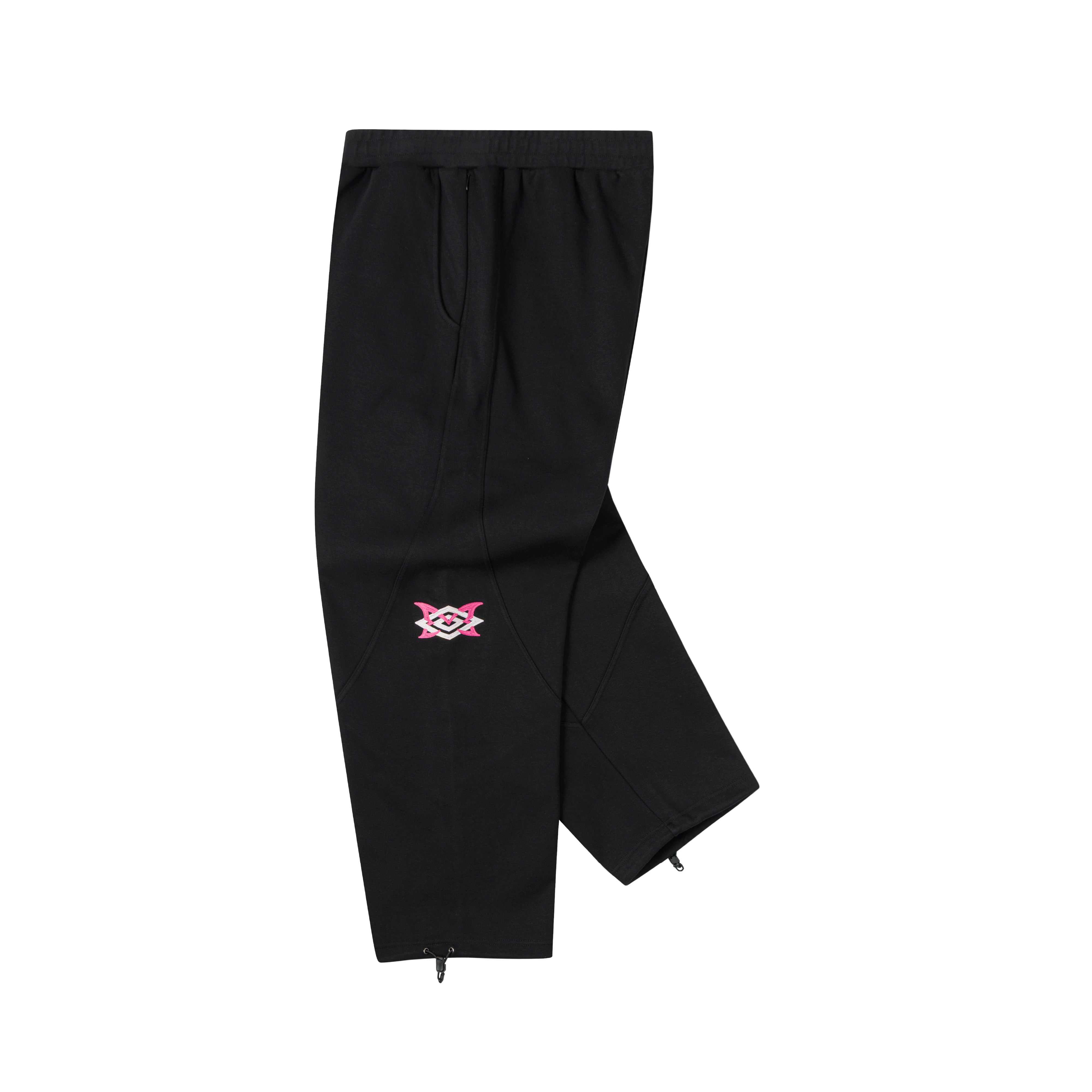 Warm Up Two-Piece Set (Black/Pink)
