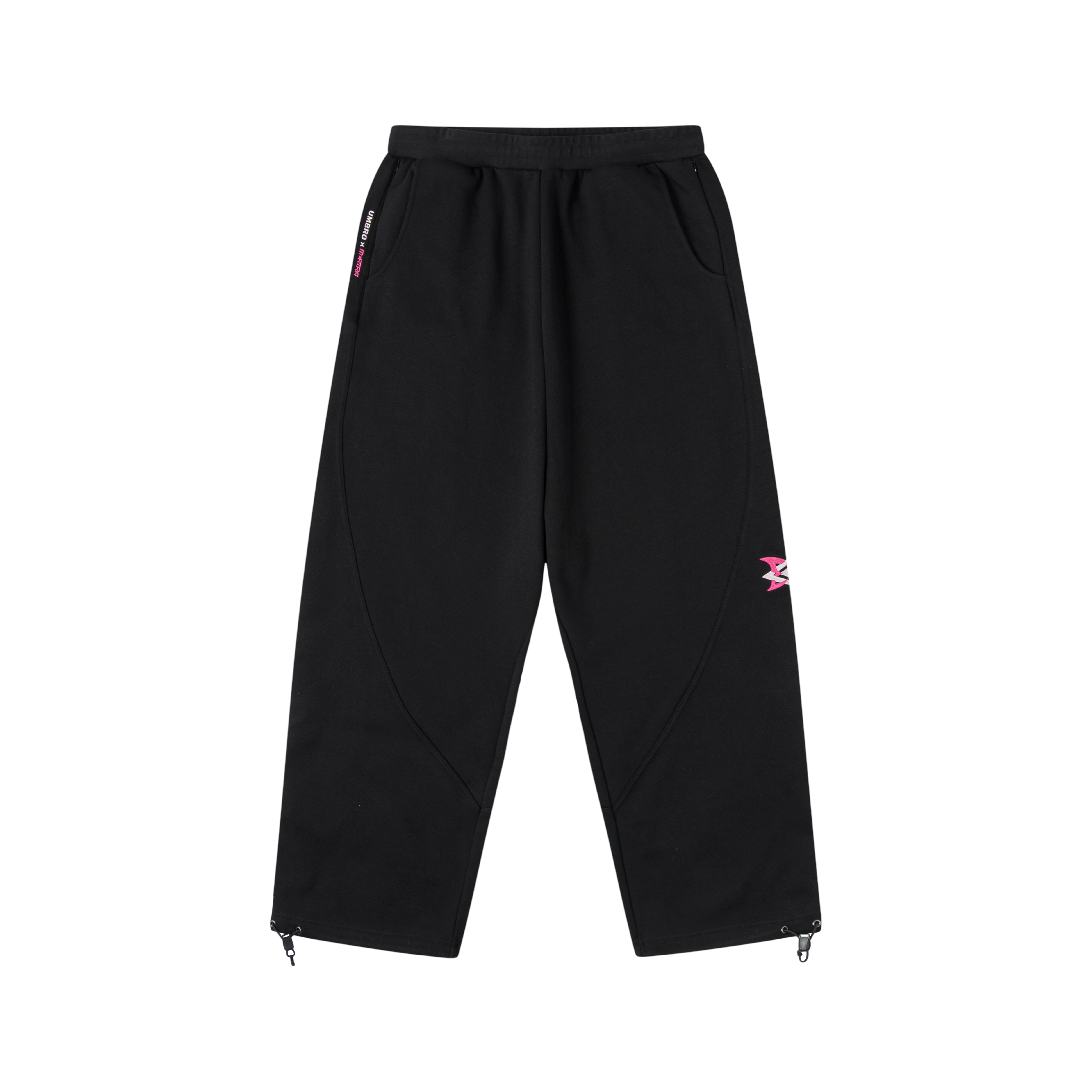Warm Up Two-Piece Set (Black/Pink)