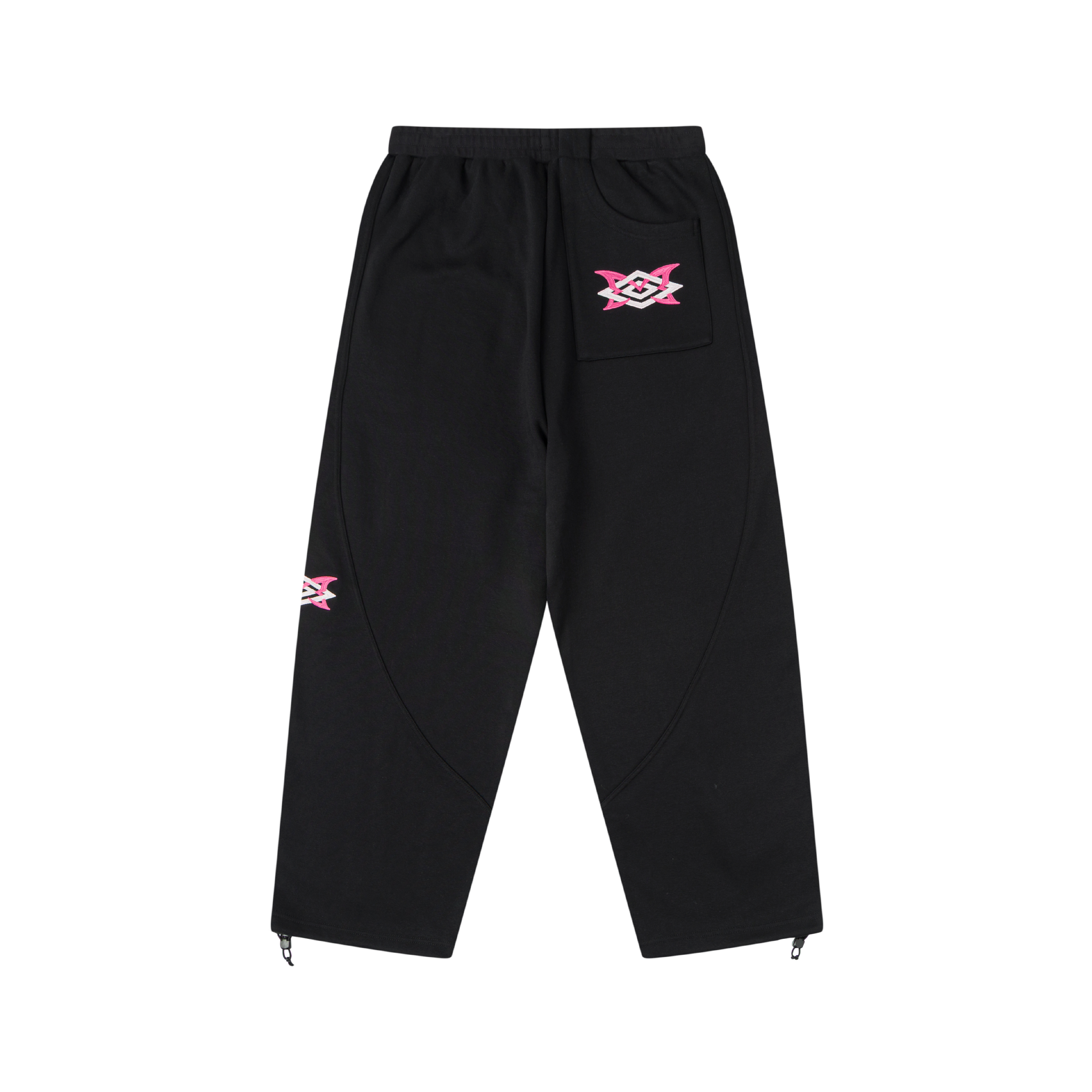 Warm Up Two-Piece Set (Black/Pink)