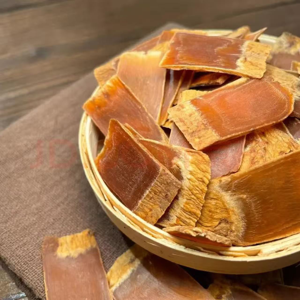 20‑Year‑Old Changbai Mountain Korean Ginseng Square‑Cut Slices, Triple‑Steamed and Triple‑Sun‑Dried 20年長白山高麗參方片，三蒸三曬