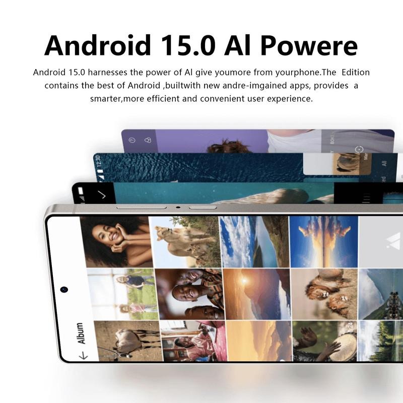 S26 Ultra Estilo Smartphone 7.3" 12GB RAM 256GB 5G Cámara 108MP Batería 8800mAh Desbloqueo Facial Experiencia Ultra Celular Pareja con Pantalla Full HD y Procesador 12Core