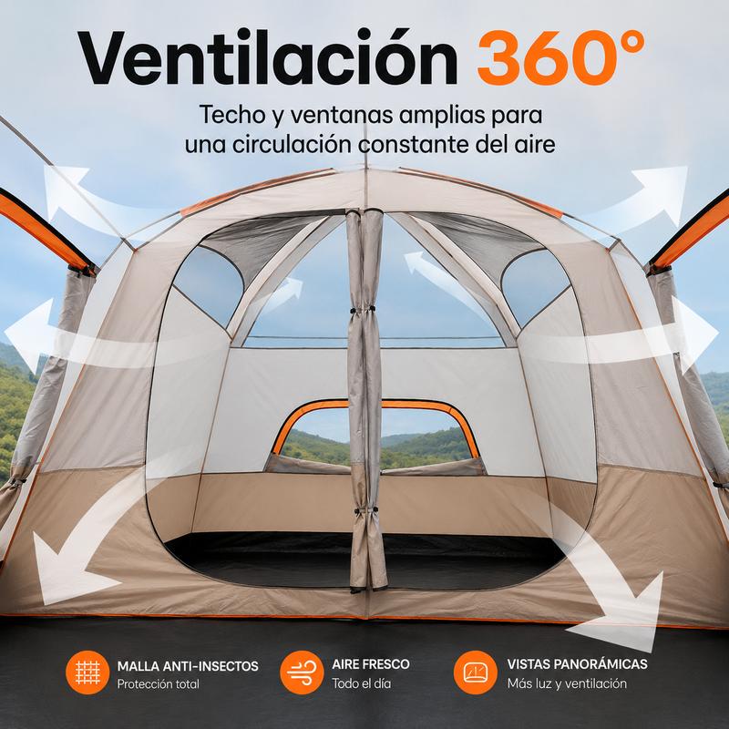 [Northmarch] Tienda de Campaña Portátil Plegable para Camping Senderismo Aventura y Noches al Aire Libre