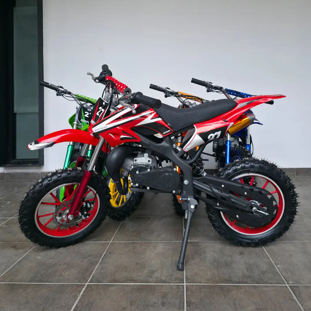 Mini Cross 50cc Moto Infantil A Gasolina 2 Tiempos Nueva