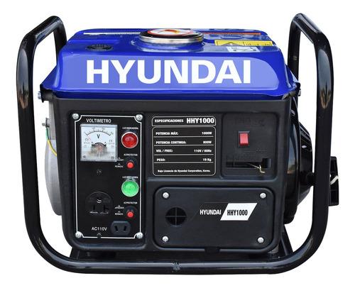 Generador Portátil Hyundai Hhy1000 1000w Monofásico 110v