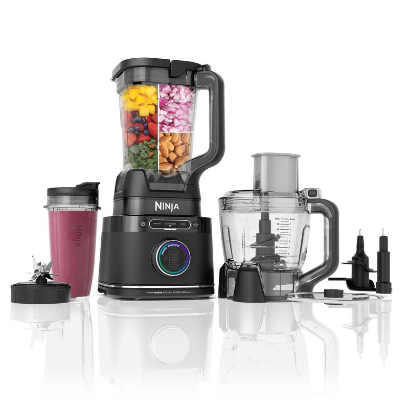 Sistema de Cocina Ninja® Detect™ Power Blender + Procesador Pro con BlendSense™, Vaso de 2.1 L, 1800 W