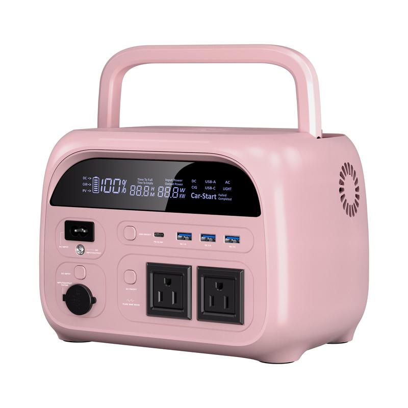 CTOLITY AP400 Generador Solar Portátil 346Wh 500W Batería LiFePO4 150W Carga Rápida Inalámbrica 4000+ Ciclos UPS Instantáneo para Cortes de Luz Emergencias Respaldo de Energía Camping Viajes Hogar Exterior Generador Eléctrico Portátil Batería de Respaldo