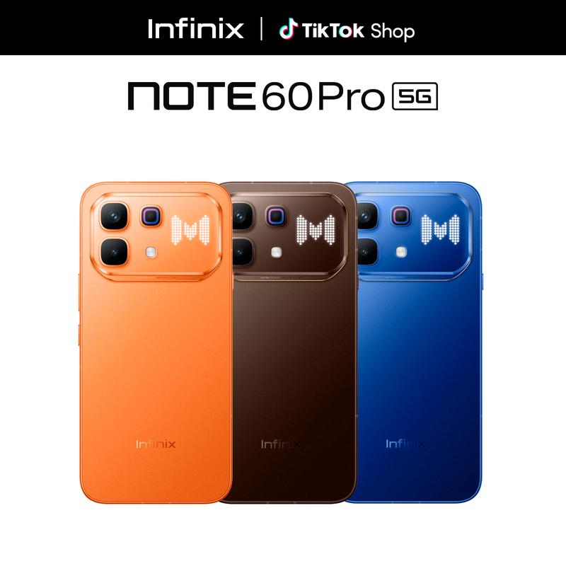 Infinix Note 60 Pro 5G 12GB+12GB RAM 256GB | Pantalla AMOLED 6.78" 1.5K 144Hz | Snapdragon 7s Gen 4 | Batería 6000mAh Carga Rápida 90W | Cámara 50MP OIS | NFC | Dual SIM | Android 16