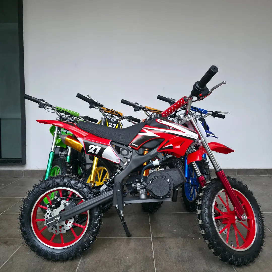 Mini Cross 50cc Moto Infantil A Gasolina 2 Tiempos Nueva