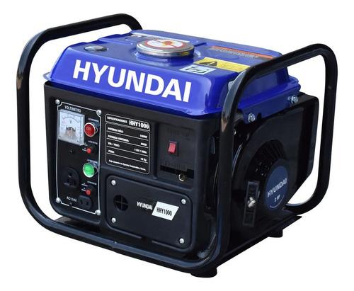 Generador Portátil Hyundai Hhy1000 1000w Monofásico 110v