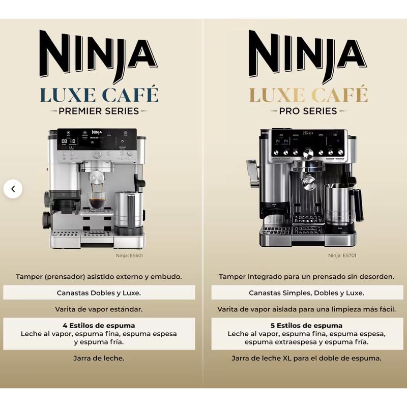 Ninja Luxe™ Café Pro Máquina de Espresso