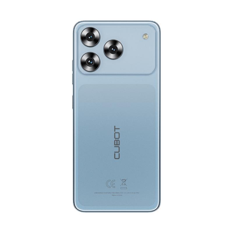 Cubot A50 Teléfono Inteligente Android 16" FHD 16GB RAM 128GB Almacenamiento 5000mAh Batería 48MP Cámara NFC Desbloqueo Facial Huella Lateral Doble SIM GPS Cuatro Satélites