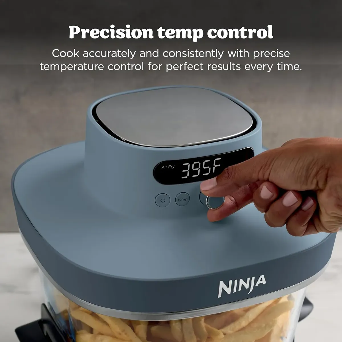 Ninja Crispi® Pro Freidora de Aire de Vidrio 6-en-1