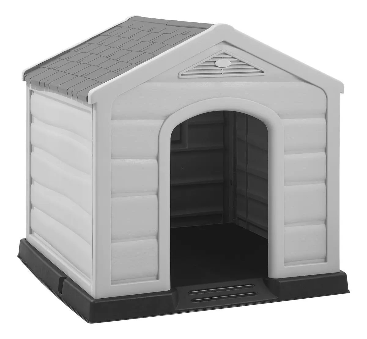 Casa Hogar Ideal Perro Raza Mediana Grande Confortable Rimax Color Gris Oscuro