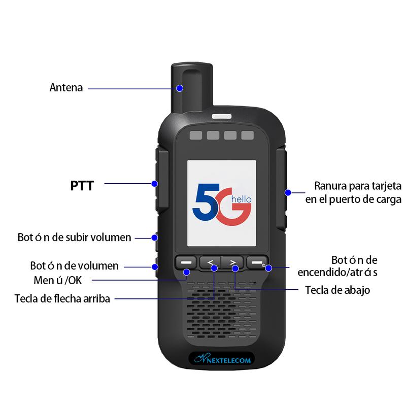 Radio de comunicación de largo alcance con cobertura ilimitada, cifrado AES-256, ultradelgada y portátil, recargable, ideal para equipos de trabajo, familias y actividades al aire libre. Paquete de 2 unidades.