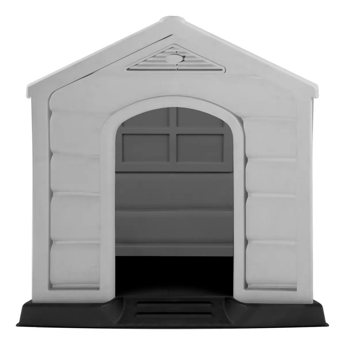 Casa Hogar Ideal Perro Raza Mediana Grande Confortable Rimax Color Gris Oscuro
