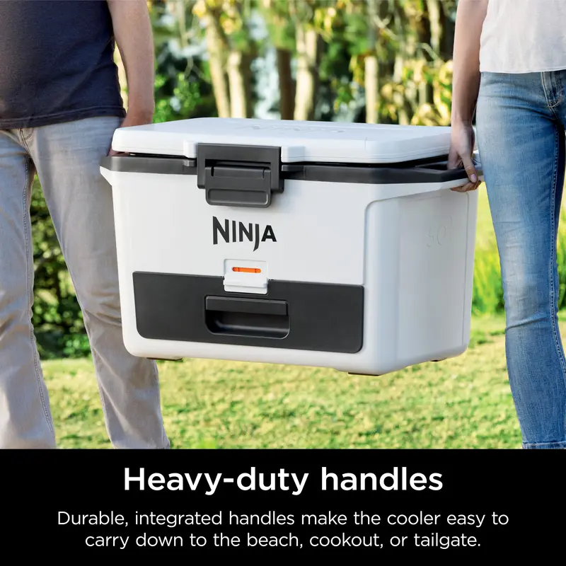 Nevera rígida Ninja FrostVault de 50 cuartos (aprox. 47 L) con zona seca - FB151