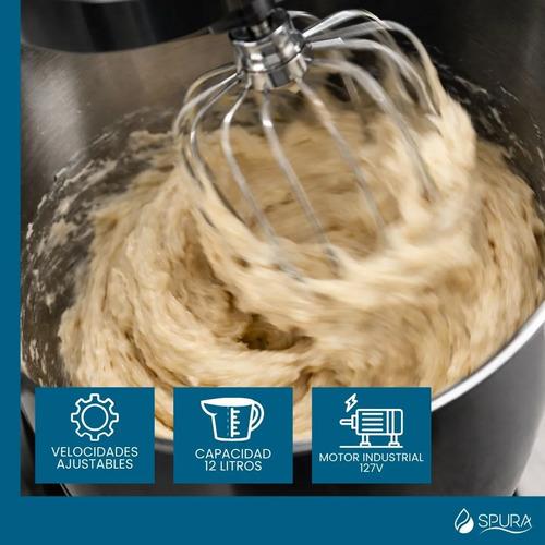 Batidora Pie 12lt Bowl Acero Comercial Industrial 60hz 127v
