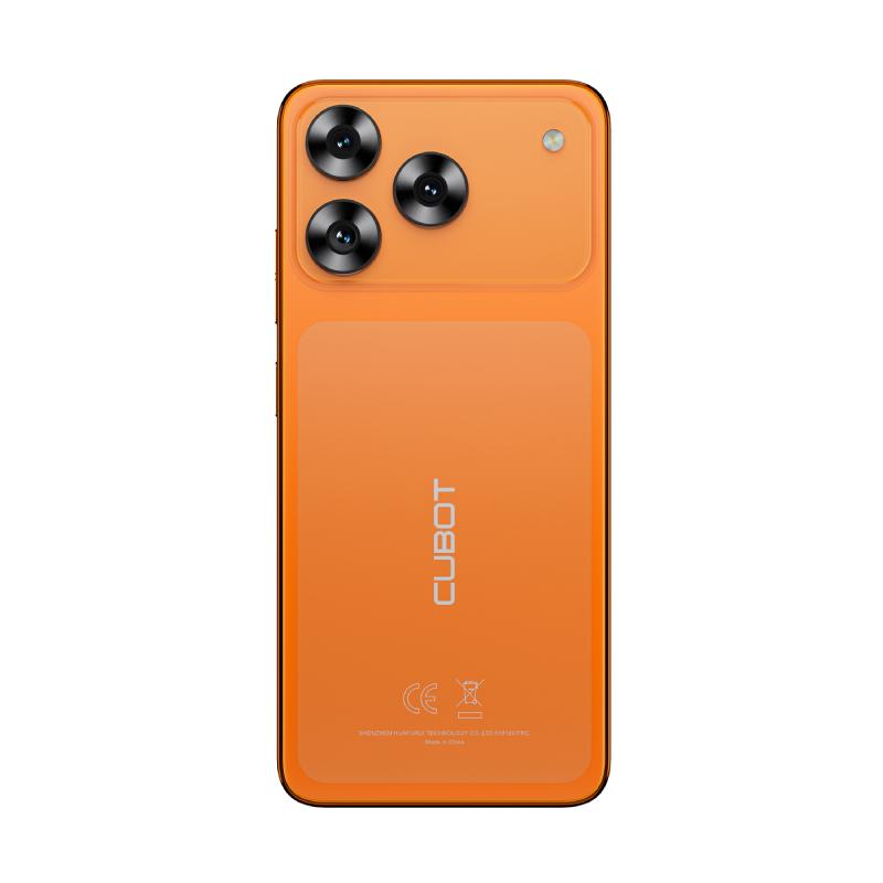 Cubot A50 Teléfono Inteligente Android 16" FHD 16GB RAM 128GB Almacenamiento 5000mAh Batería 48MP Cámara NFC Desbloqueo Facial Huella Lateral Doble SIM GPS Cuatro Satélites