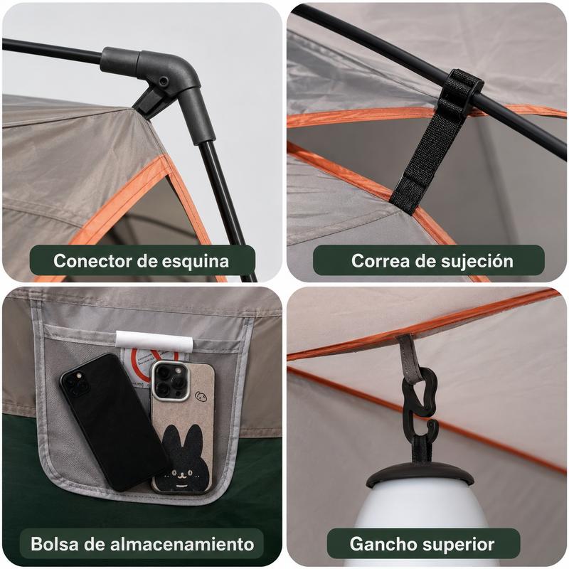 [Northmarch] Tienda de Campaña Portátil Plegable para Camping Senderismo Aventura y Noches al Aire Libre