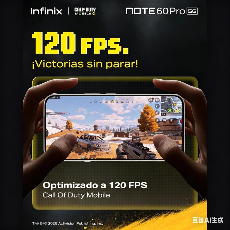 Infinix Note 60 Pro 5G 12GB+12GB RAM 256GB | Pantalla AMOLED 6.78" 1.5K 144Hz | Snapdragon 7s Gen 4 | Batería 6000mAh Carga Rápida 90W | Cámara 50MP OIS | NFC | Dual SIM | Android 16