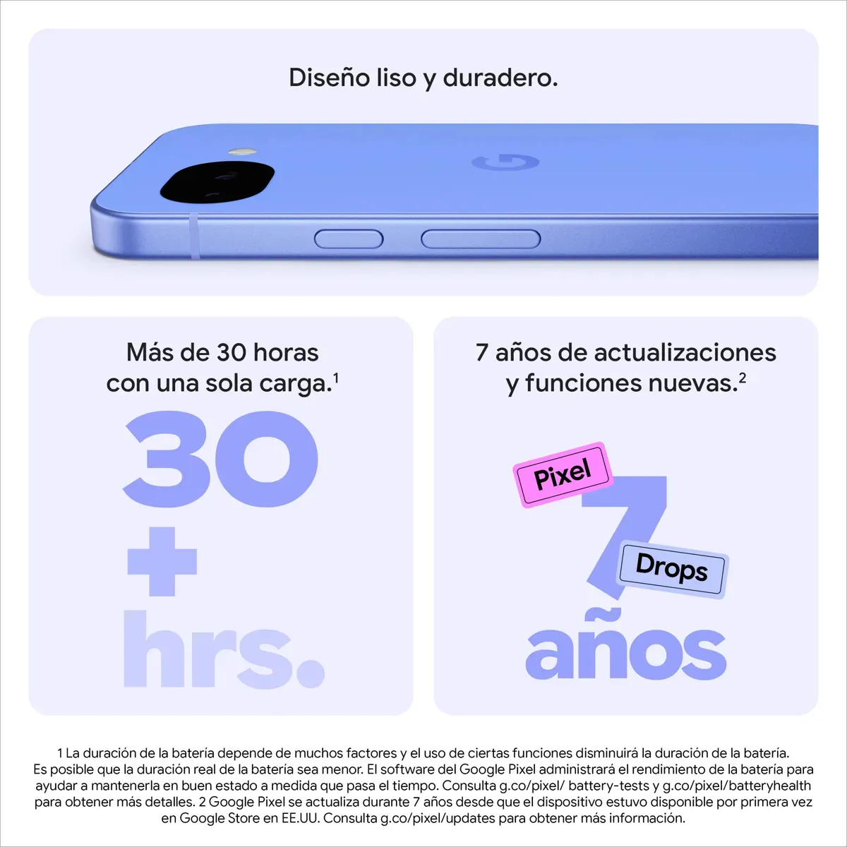 Celular Google Pixel 10a 128GB Gris Niebla