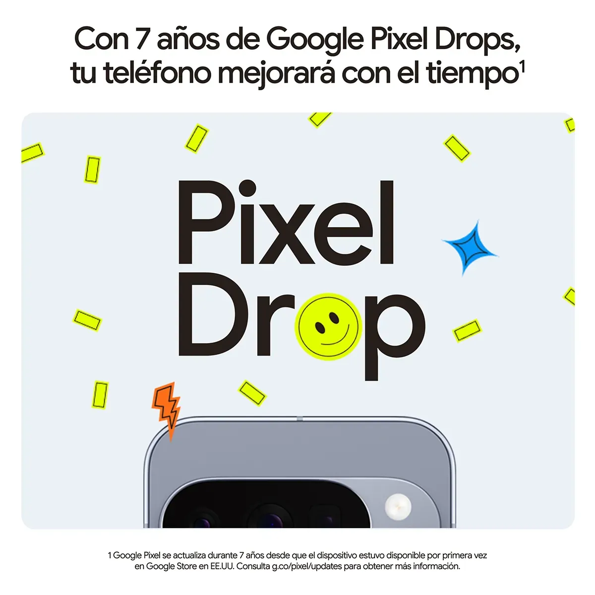 Google Pixel 10 Pro Xl 256 Gb Piedra Lunar 6.8 Con Gemini
