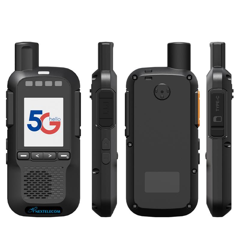 Radio de comunicación de largo alcance con cobertura ilimitada, cifrado AES-256, ultradelgada y portátil, recargable, ideal para equipos de trabajo, familias y actividades al aire libre. Paquete de 2 unidades.