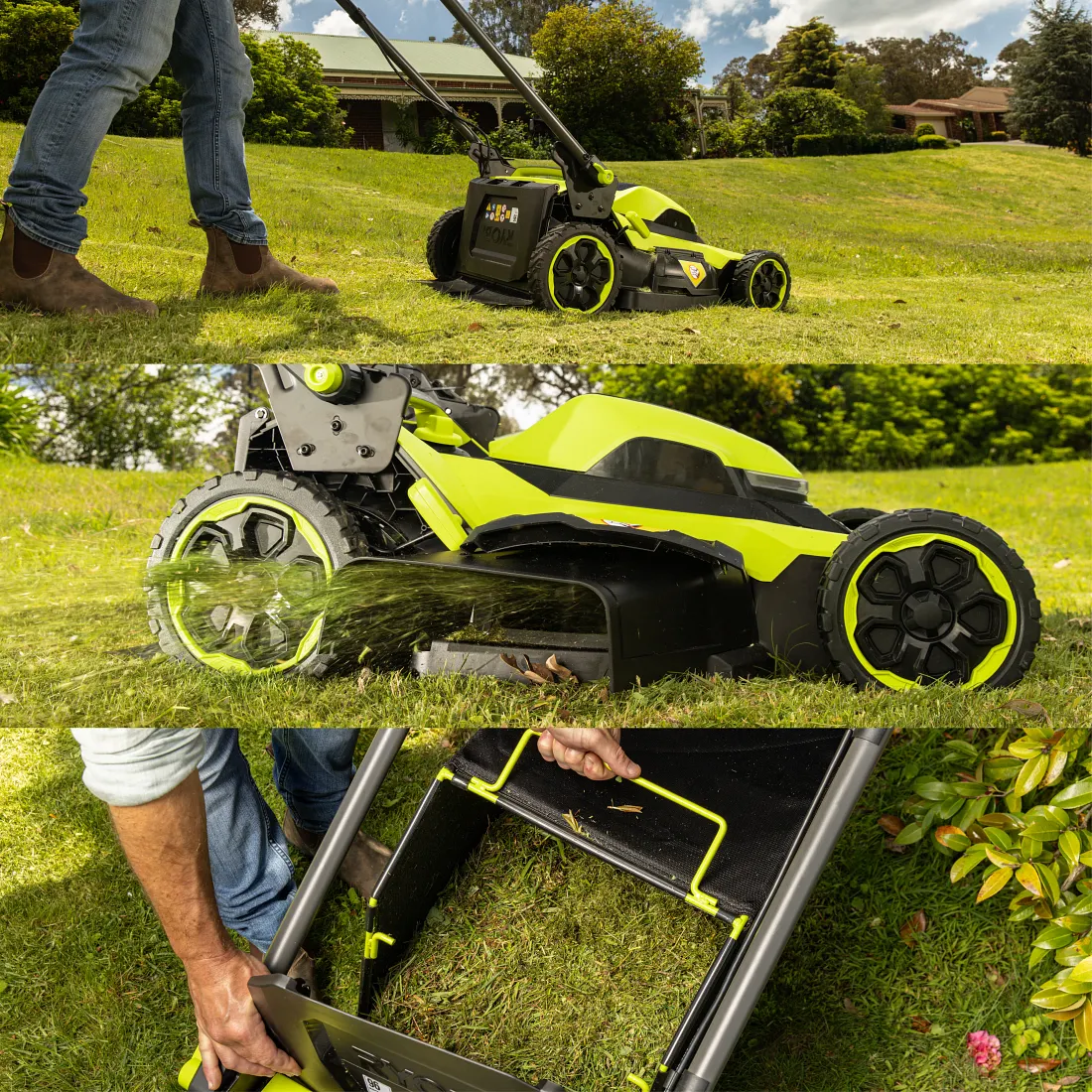 36V HP™ Brushless 53cm Self-Propelled Lawn Mower 8Ah Kit