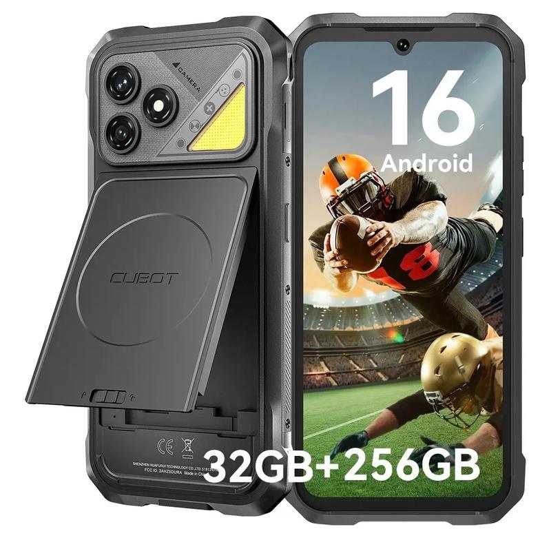 Cubot Kingkong Dura Robusto Dual Sim 128/256 Gb Negro 8/12 Gb Ram (ampliable Hasta 20 Gb) 2 Baterías Extraíbles de 5000 mAh + Cargador de Baterías Android 16  A