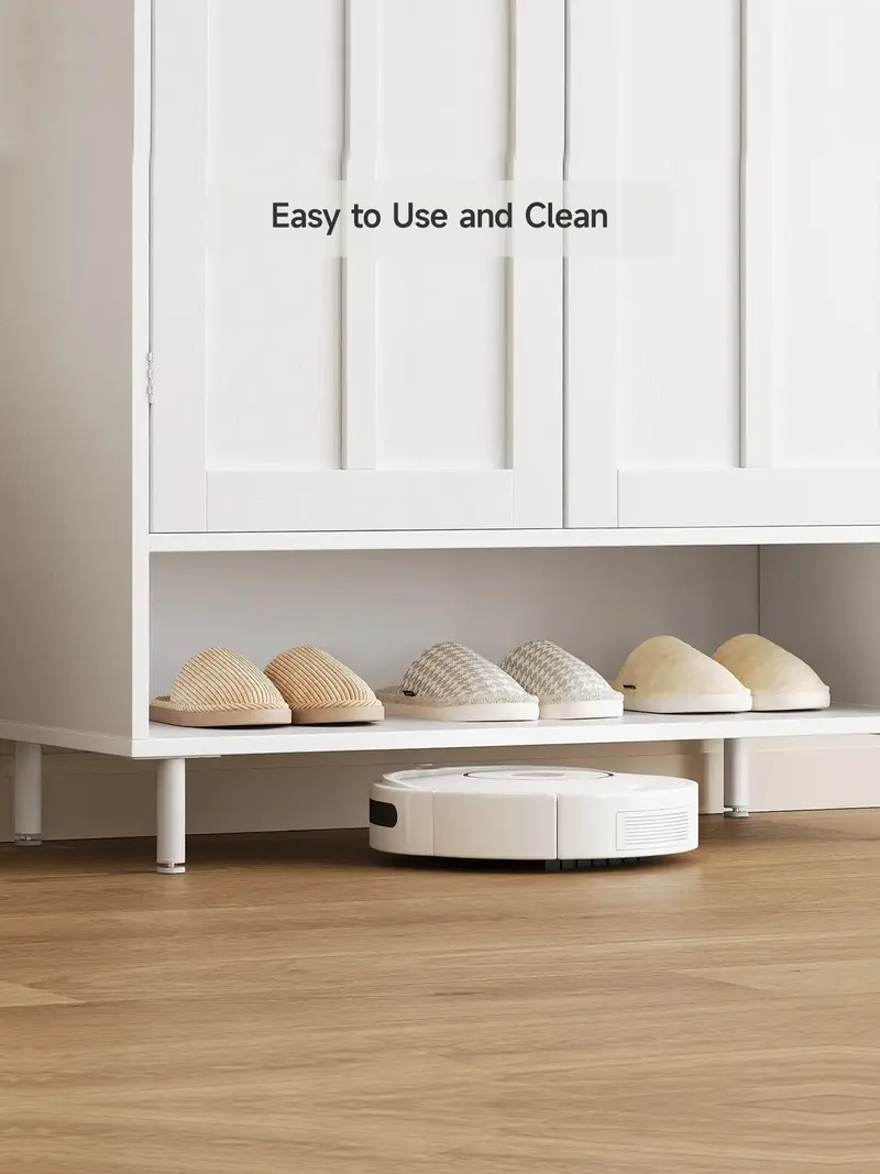 【Capacidad para 18-24 pares y estantes ajustables】Zapatero estilo granja ONBRILL de 7+1 niveles; mueble zapatero moderno de 45 pulgadas de alto con patas de metal; organizador de calzado para recibidor, entrada, sala de estar o dormitorio; regalo de Navid