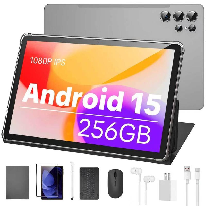 X9 Ultra 10.1\ Tablet Android 15 con 256GB Almacenamiento, 8GB/ 12GB RAM, Batería 10000mAh y WiFi 5G