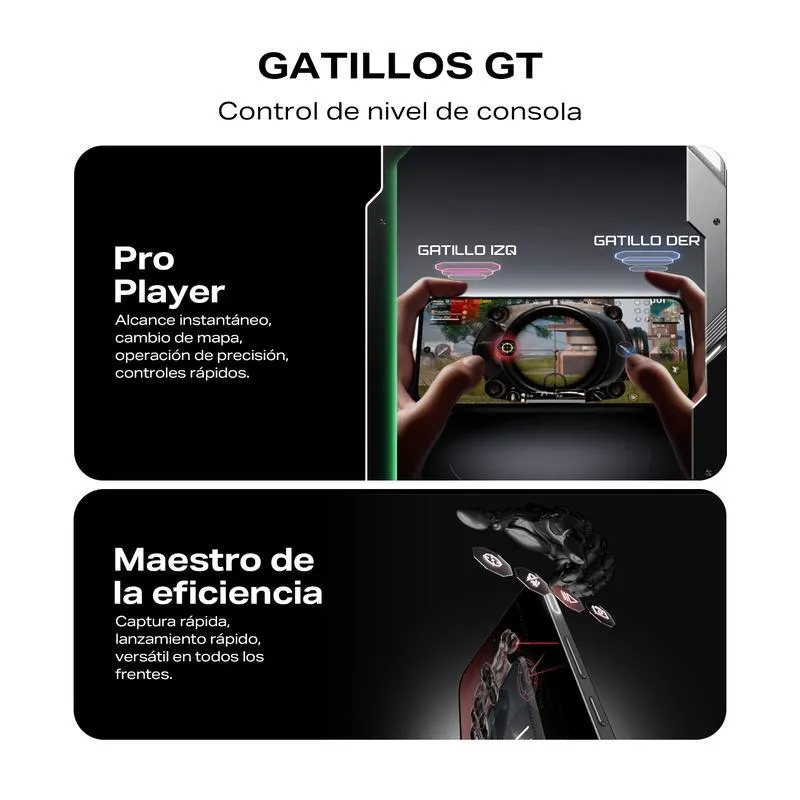 Infinix GT 30 Pro 5G, 12+12GB RAM, 256GB, Dual SIM, Gris/Blanco Oscuro + Caja de Regalo-Oferta Especial: Día de Muertos, Noche de Brujas y Viernes Negro-Regalos para Esas Fechas Especiales Regalos que Nadie Espera-Regalo sorpresa especial-BUEN FIN
