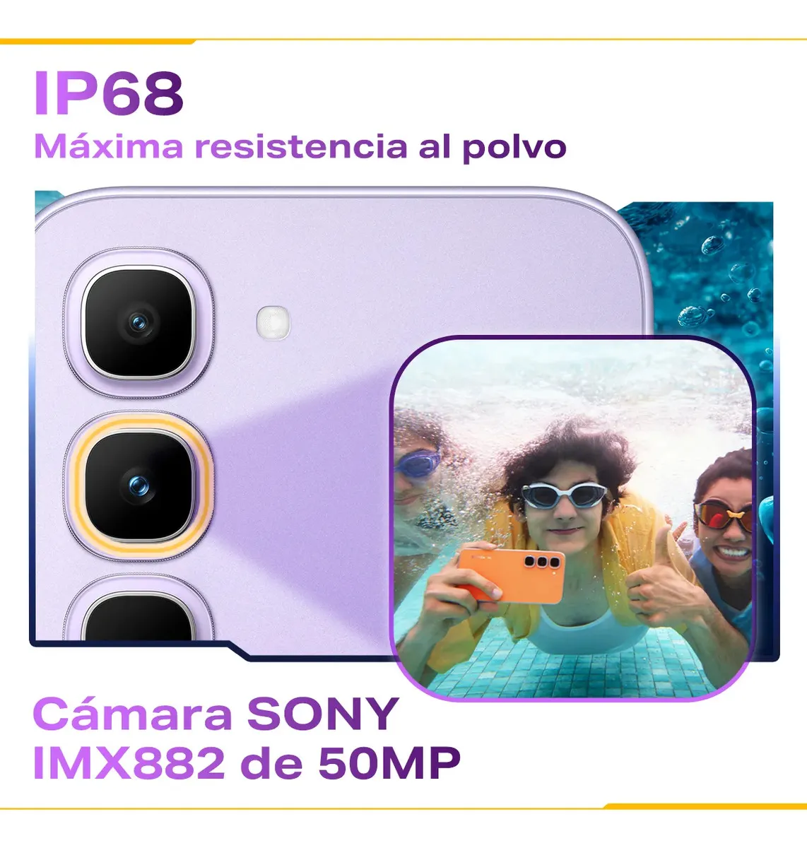 Infinix HOT 70 Pro 8GB+256GB 5G Celular Desbloqueado MediaTek Dimensity 7100 45W+5600mAh NFC Incluye Smartwatch XWATCH H4 | Color Negro