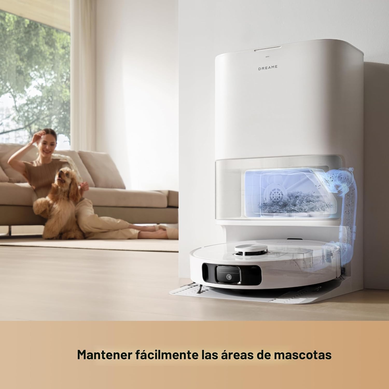 DREAME L10s Ultra Gen 2 Robot Aspirador y Fregona, succión de 10,000 Pa, tecnología MopExtend, estación base todo en uno, autovaciado de 75 días, fregona con autolavado y secado, prevención