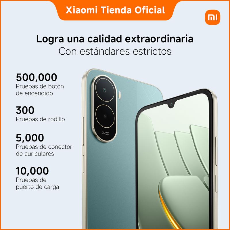 POCO C81 Pro con Redmi Buds 6 Play GRATIS | Pantalla inmersiva de 6.9" | Batería de 6000mAh (típ) | Poderoso procesador de ocho núcleos | Diseño delgado y sofisticado | Cámara dual de 13MP con AI