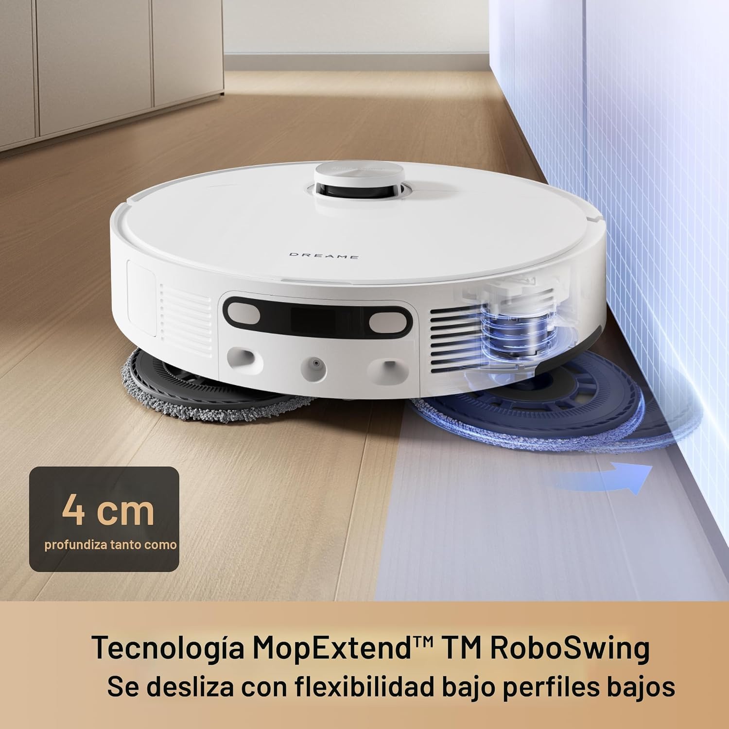 DREAME L10s Ultra Gen 2 Robot Aspirador y Fregona, succión de 10,000 Pa, tecnología MopExtend, estación base todo en uno, autovaciado de 75 días, fregona con autolavado y secado, prevención
