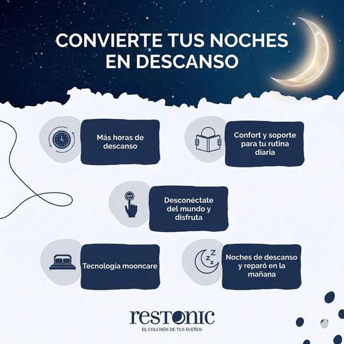 Colchón Restonic Ortopédico Memory Foam Elite Cooling