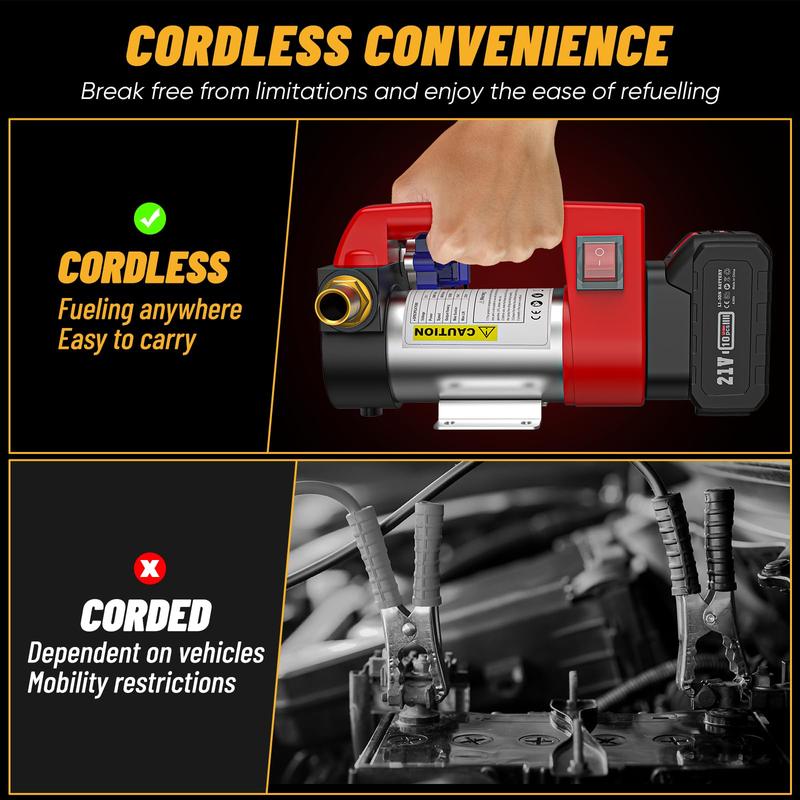 😱Existencias limitadas - Solo por hoy MXN$ 655🎁 Bomba de transferencia, kit de bomba de transferencia de diésel portátil inalámbrica.