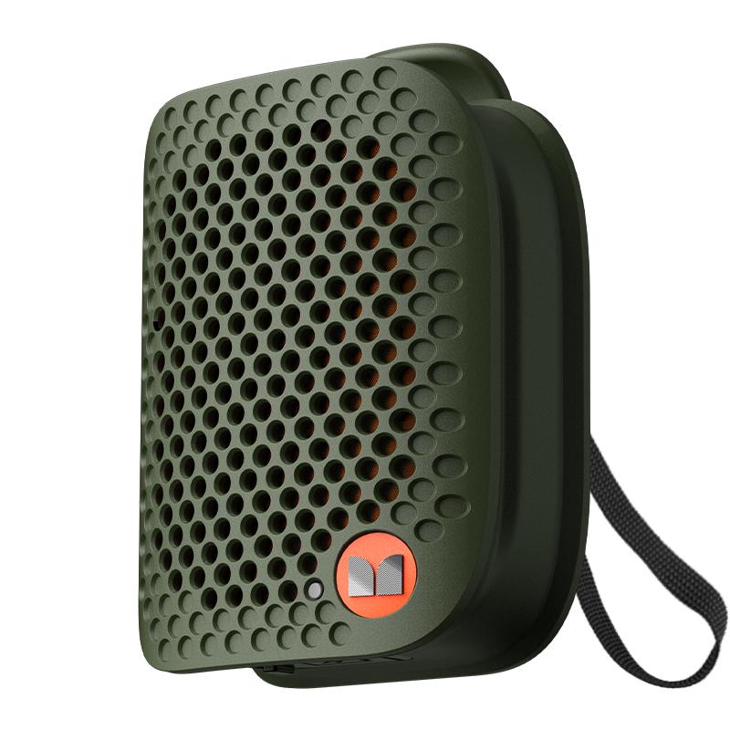MONSTER altavoz Bluetooth portátil magnético, sonido estéreo Hi‑Fi con graves potentes, Bluetooth 6.0, emparejamiento estéreo TWS, resistente al agua IPX7, mini altavoz inalámbrico con batería de larga duración para viajes, camping, exteriores y fiestas -