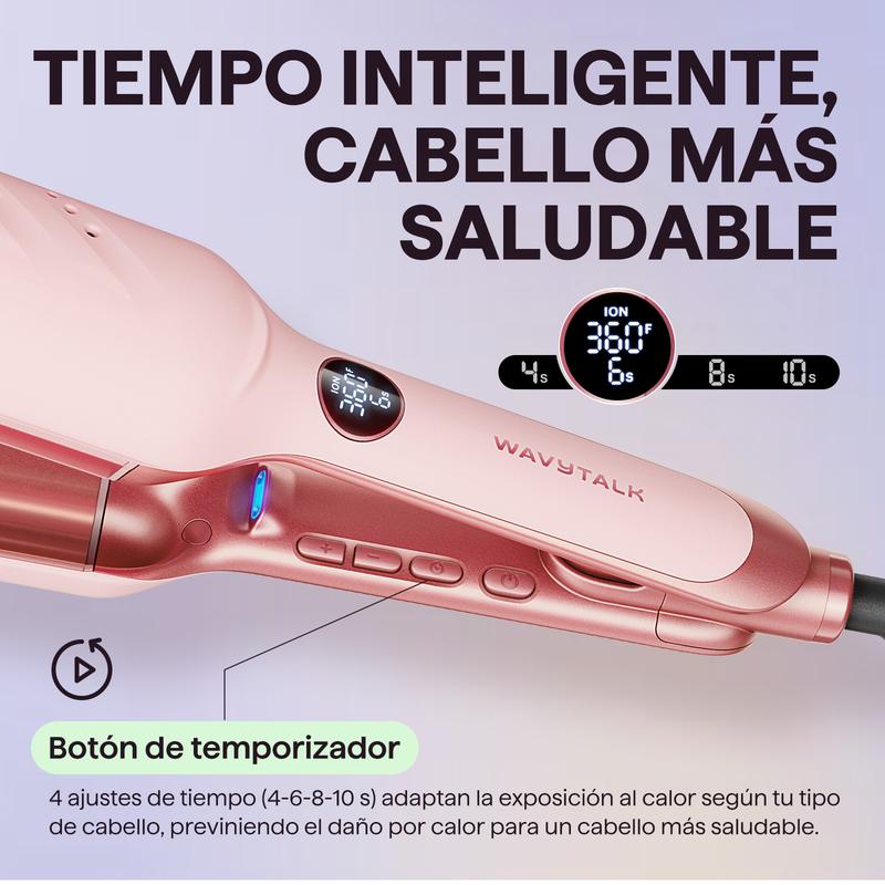 Wavytalk Steamline Pro Cepillo Alisador con Vapor 3 en 1