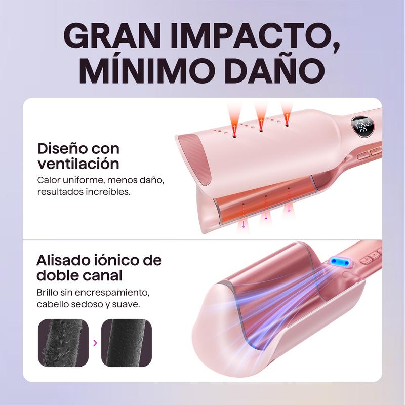 Wavytalk Steamline Pro Cepillo Alisador con Vapor 3 en 1