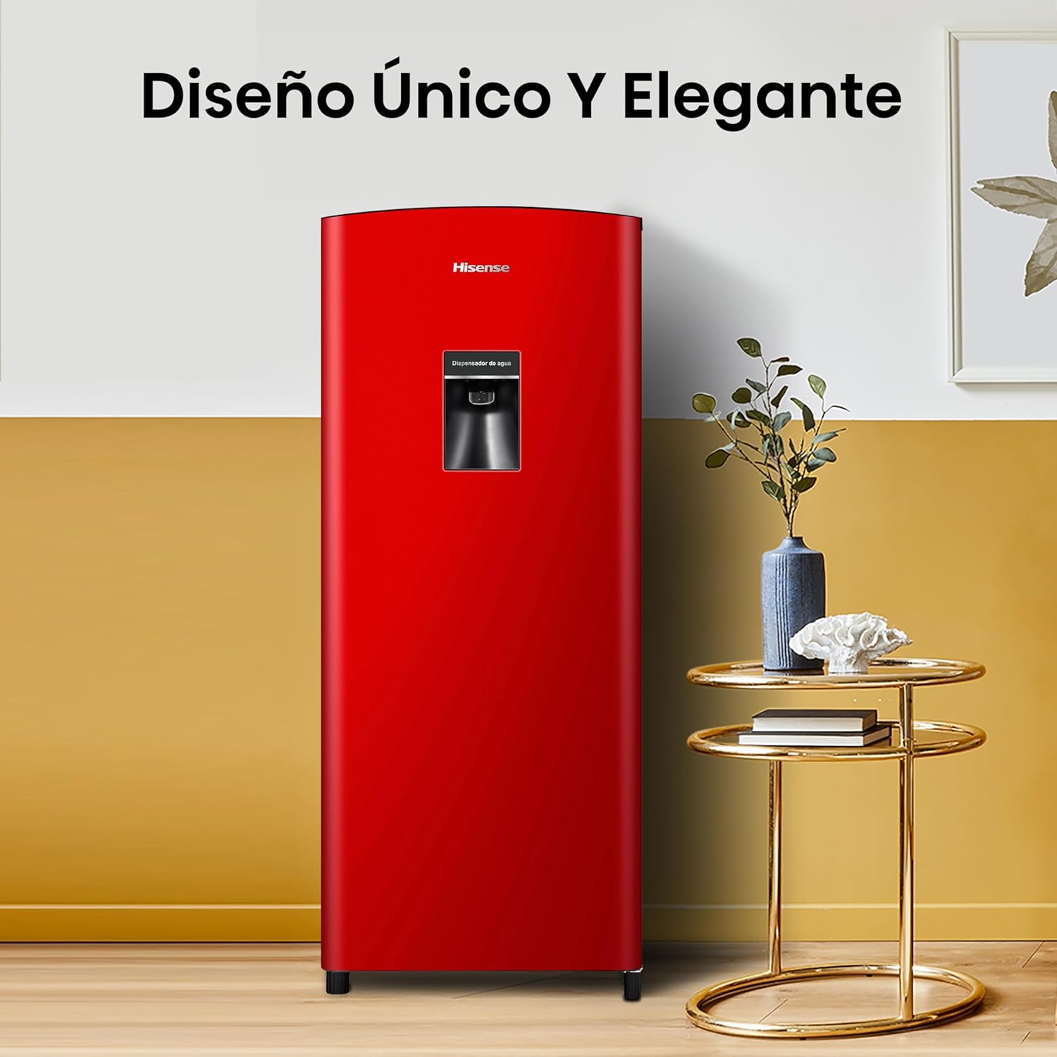 Hisense RR63D6WBX Refrigerador 6.3 Pies con Dispensador de Agua Negro