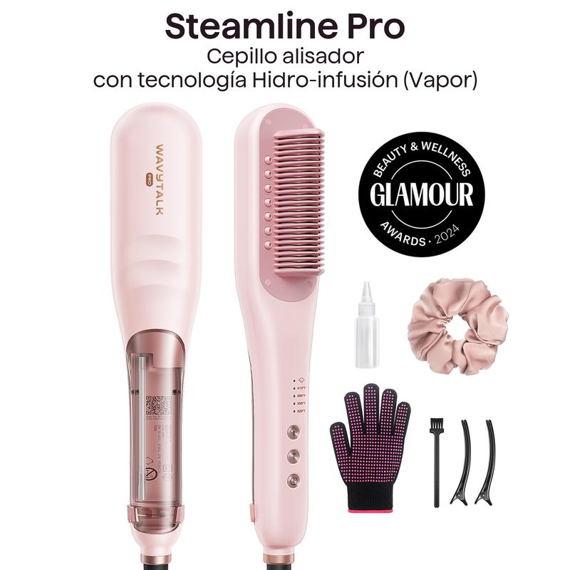 Wavytalk Steamline Pro Cepillo Alisador con Vapor 3 en 1