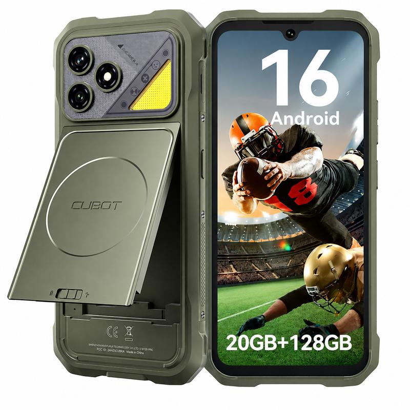 Cubot Kingkong Dura Robusto Dual Sim 128/256 Gb Negro 8/12 Gb Ram (ampliable Hasta 20 Gb) 2 Baterías Extraíbles de 5000 mAh + Cargador de Baterías Android 16  A