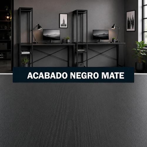 Houzer Escritorio de Oficina Metálico Gamer 120x60x140 cm | 2 Contactos Tomacorriente USB y USB-C | Soporta 160 kg | Ideal para Home Office y Estudio