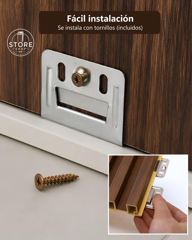 20 pz Lambrin 3D, Material PVC y Grano de Madera, 1mx17cm, Facil Instalacion, Panel Decorativo Para Pared, Grano de Madera, Lambrin Decorativo, Mejoras del Hogar, Decoracion Habitacion, Sala de Estar, Cocina