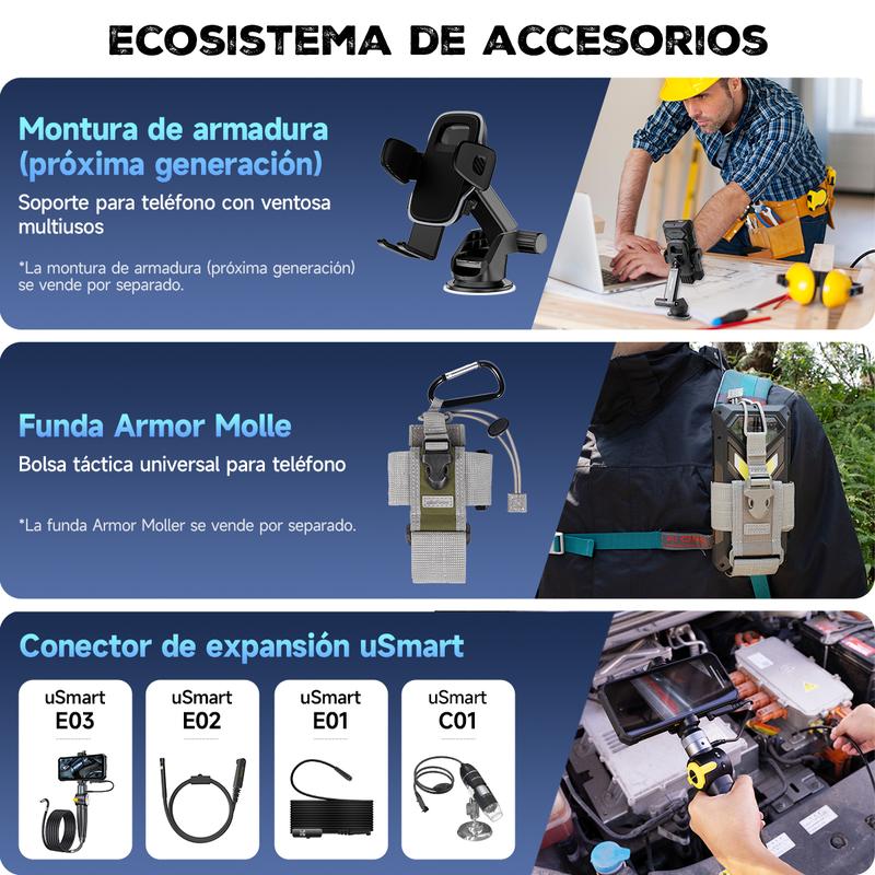 Celular con proyector integrado: Ulefone Armor 34 Pro convierte cualquier pared en cine. Ideal para ver películas en campamentos, presentar en obras o reuniones familiares.